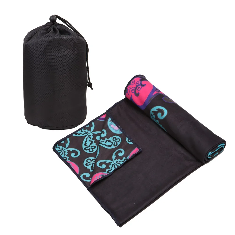 Dual-Sided Absorbent Quick-Dry Microfiber Yoga Mat Towel - Non-Slip with Skidless Technology