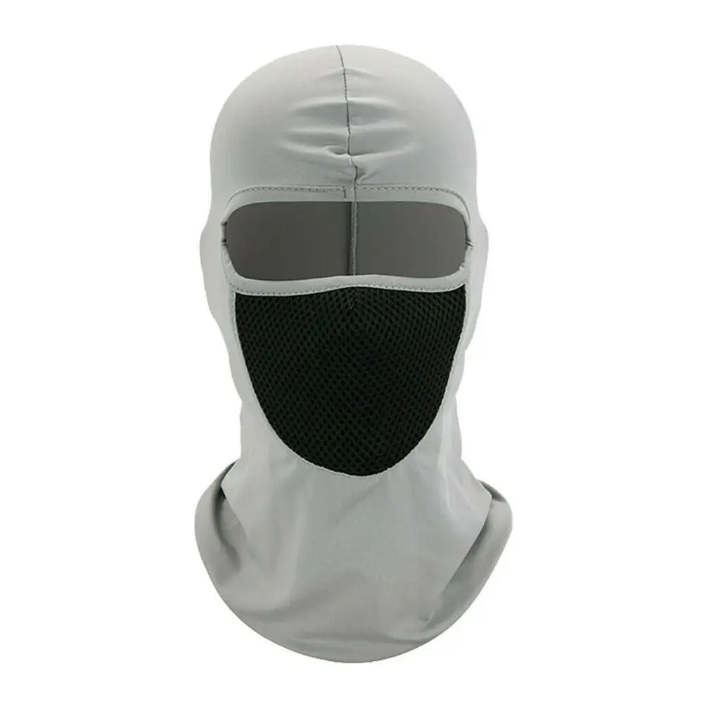 Masque facial intégral de protection contre la poussière de soleil, cagoule respirante, chapeau de cyclisme, équipement de sauna extérieur, casque de moto, CS, livraison directe