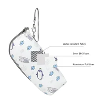 Baby Bottle Bag Bottle Warmer Baby Feeding Aluminum Mold Insulation Outing Stroller Hanging Bag For Storage Cups Drinks 2