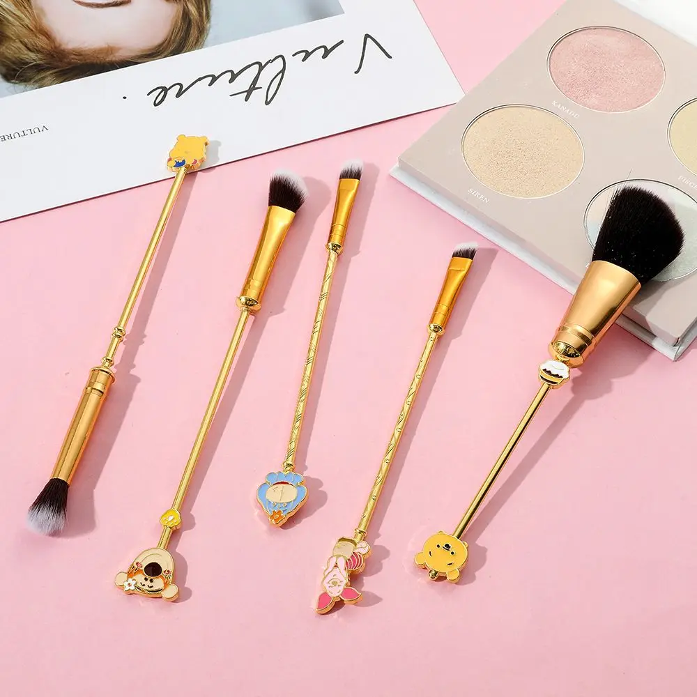 Pincel de maquillaje Disney Pooh Bear Tigger Piglet Eeyore, brocha