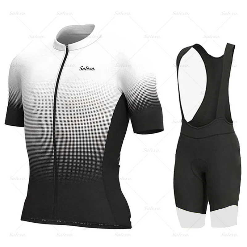 Cycling Jersey Set Men's Summer Short Sleeve Cycling Clothing MTB Bike Suit Breathable Bike Clothes Cycling Jersey Sets