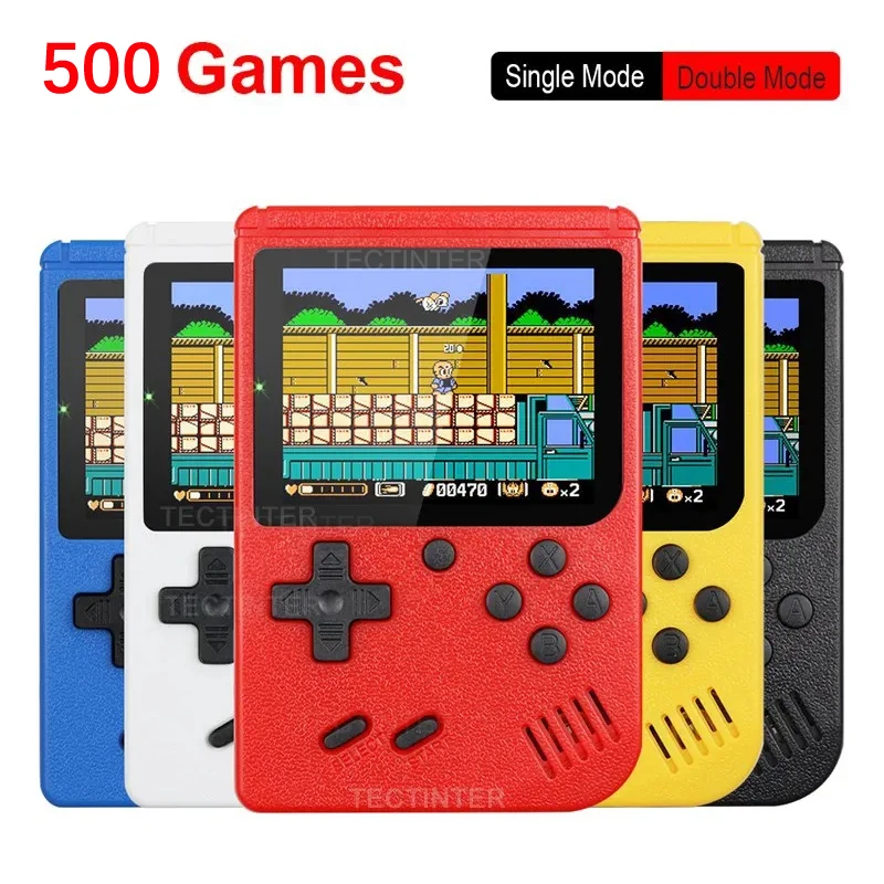 2.4Inch Retro Portable Mini Handheld Game Player 8 Bit Video Game Console Built-in 500 Games Gameboy for Kid Gifts 1