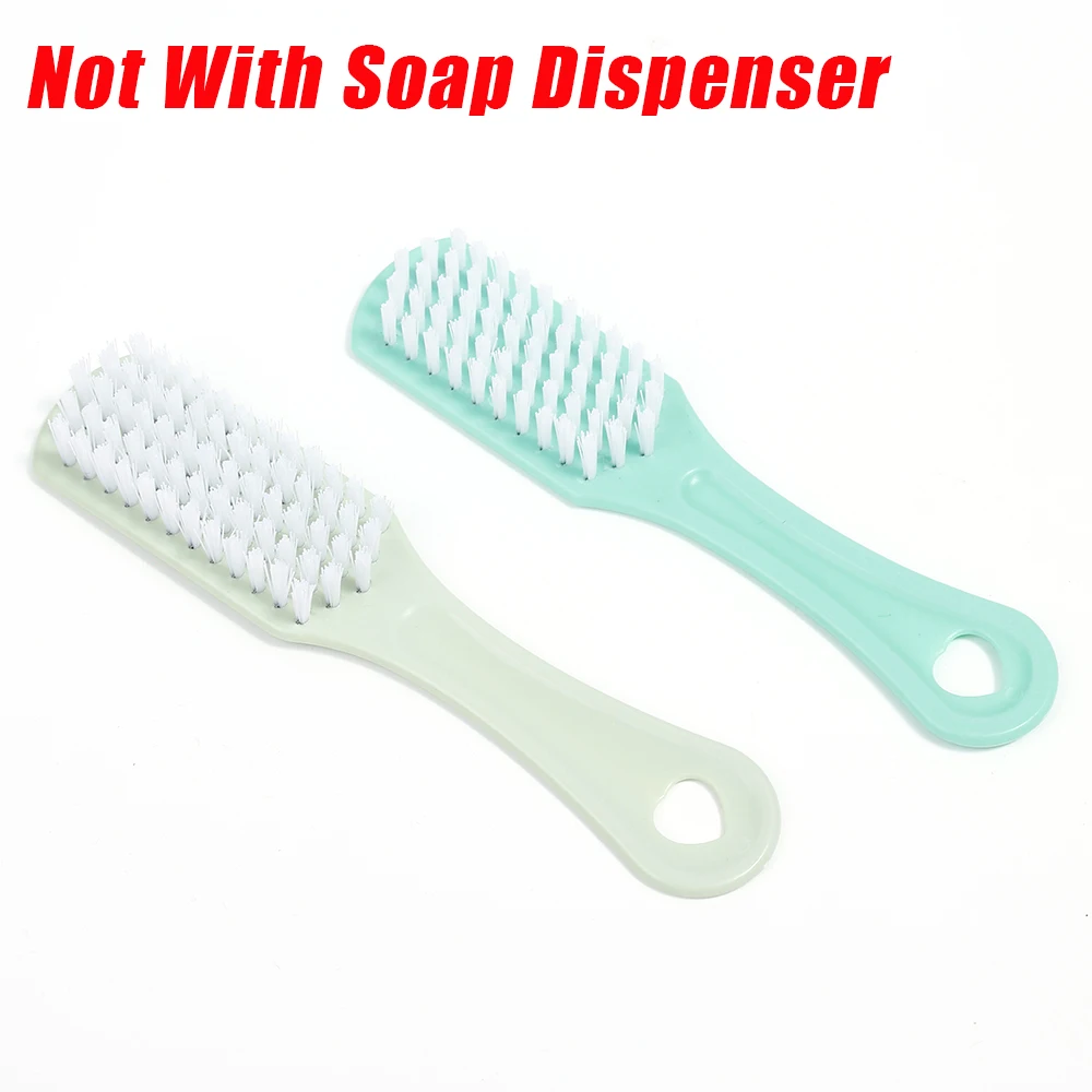 Brosse de nettoyage de chaussures multifonctionnelle avec distributeur de  savon, à poils doux et longs – Oz Marketplace