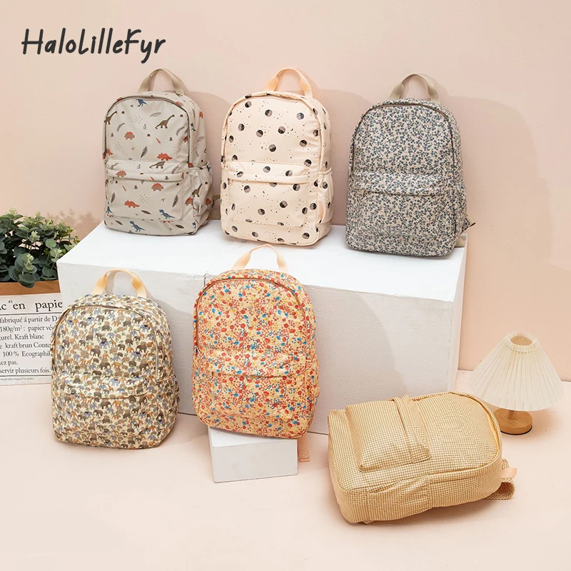 

Children's Backpack Cartoon Print Kindergarten Bags Kids Schoolbag for Boys Girls Large Capacity Parent-child Travel Storage Bag