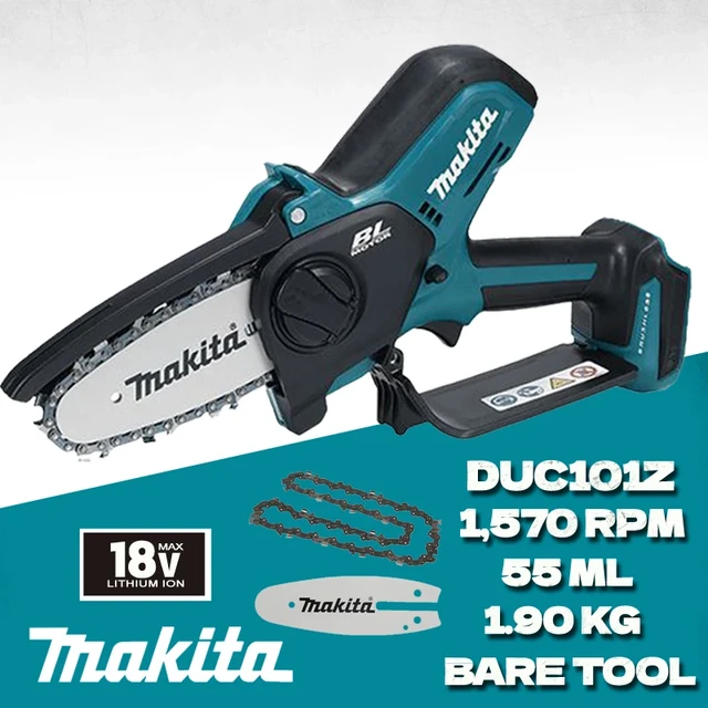Makita DUC101Z 18V LXT Cordless Brushless Pruning Saw 100MM Compact  Electric Saw Garden Portable Chainsaw Home DIY Power Tools - AliExpress