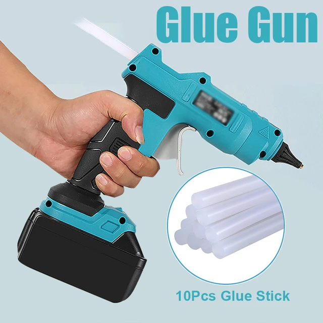 Lithium Electric Hot Melt Glue Gun Handmade Household Hot Glue Gun for 11mm  Diameter Glue Stick for Makita Battery Power Tools - AliExpress