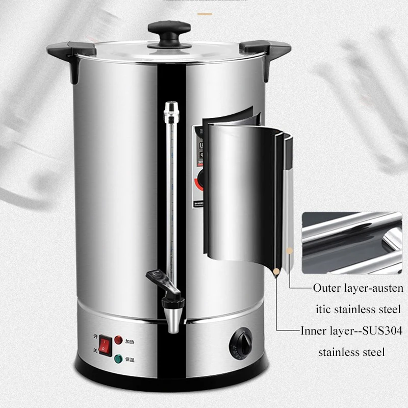 25L Electric Soy Wax Beeswax Making Pot Barrel Double Layer Wax Heater Operate Easy Melters Machine for DIY Candle Making