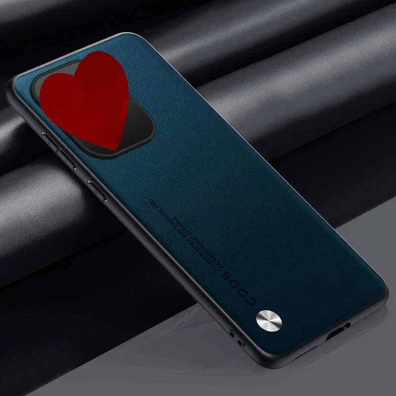 Luxury PU Leather Shockproof Phone Case – Full Protection Back Cover