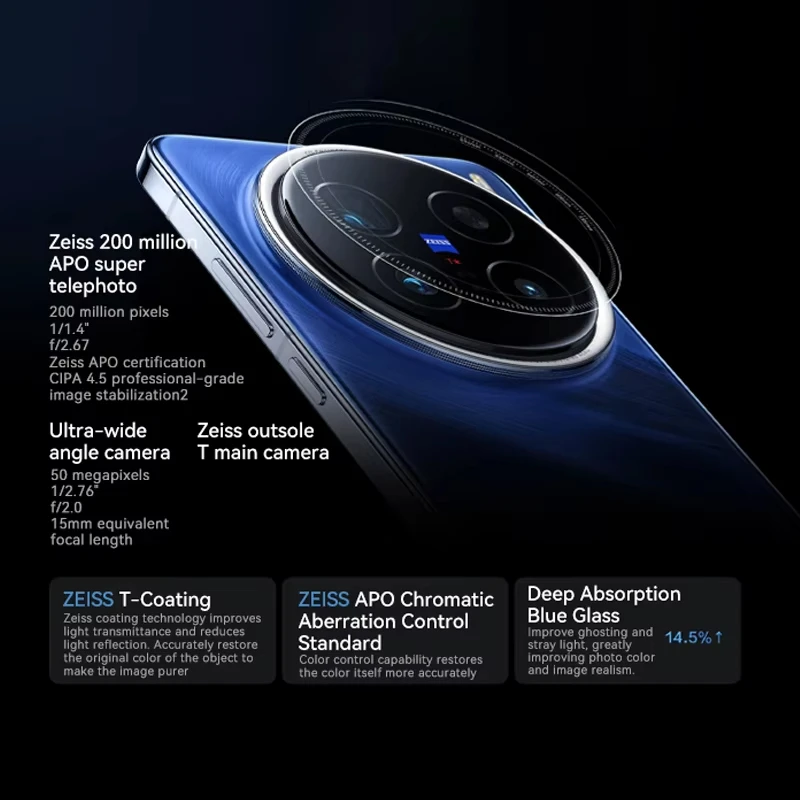 VIVO X200 Pro 5G Smartphone AMOLED 8T LTPO 6.78