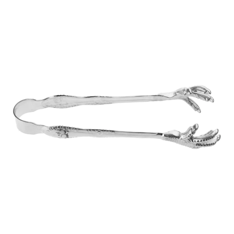 Y3NA Claw Sugar Tong Stainless Steel Ice Tongs for Teas Coffee Bar Kitchen