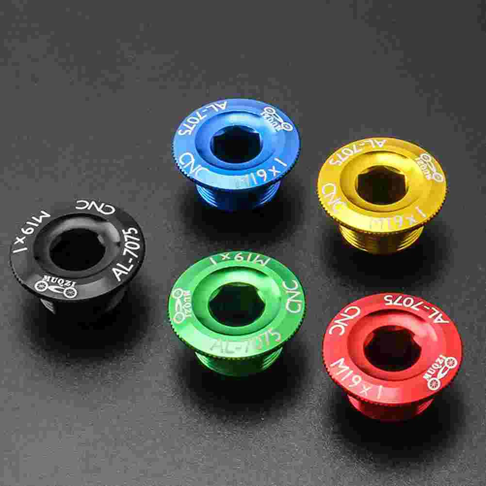 

2Pcs Screws for Road Cycling Crank Arm Fixing Bolts Bike Crank Cover Screws
