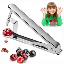 

Cherry Tool For Cherry And Olives Portable, Multifunction Fruit Remover And Bait Remover, Suitable For Home Cooking, Cherry