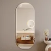 Full Body Mirror Wall Mounted Self-adhesive Dressing Mirror Bedroom Wardrobe Dressing Mirror Bathroom Mirror Y06 6