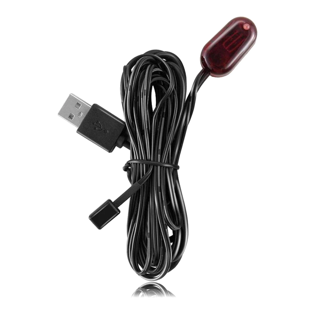 IR Infrared Extender Repeater Remote Control Receiver Emitters IR Remote Repeater USB Plug for Box Stereo Receiver HD TV - 3