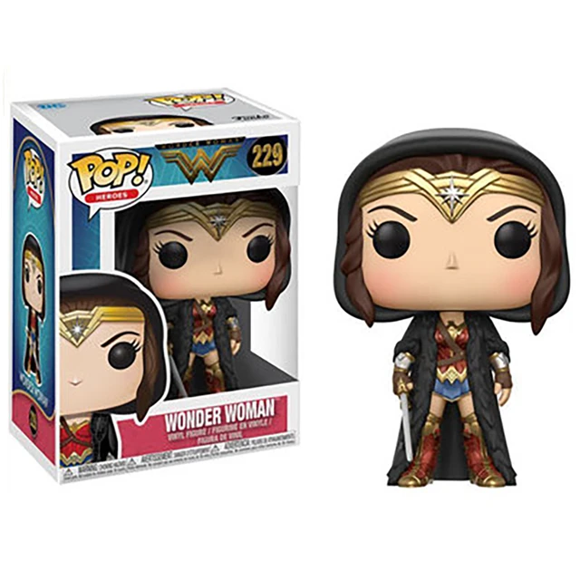 Funko Pop Movie Justice League movie Wonder Woman #229 Vinyl Action Figure  Toys Collectible Dolls Kids Gifts - AliExpress