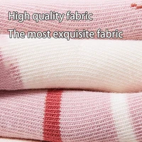4Pairs 0-5Years Spring Autumn Newborn Toddlers Cotton Socks Baby Little Cherry Gigh-elastic New Products Princess Shoes Girl 5