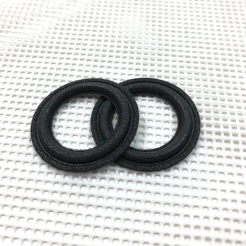 SOTAMIA 2Pcs 1 Inch Speaker Foam Folding Ring Speakers Repair Accessories DIY Harman Laptop JBL Speaker Edge Repair