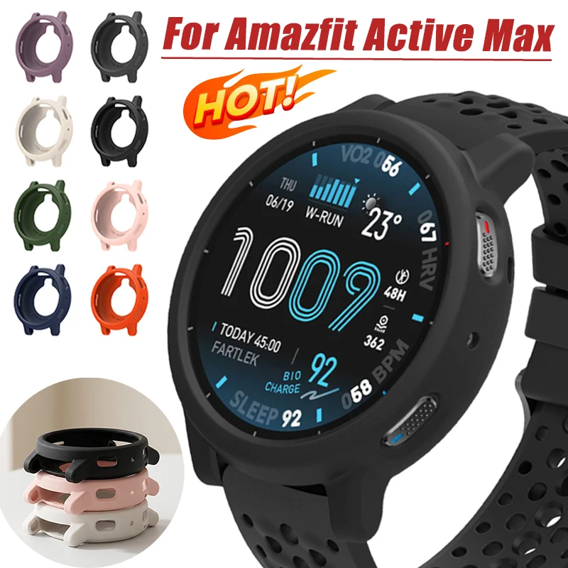 Silicone Protective Case Cover Shell for SmartWatch - Replacement Accessories Frame with Screen Protection