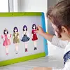 Magnetic Doll Dress Up Kits Reusable Sticker Dress Up Doll Activity Book Doll Pretend Play Toy For Kids Aged 3 To 12 Birthday 2