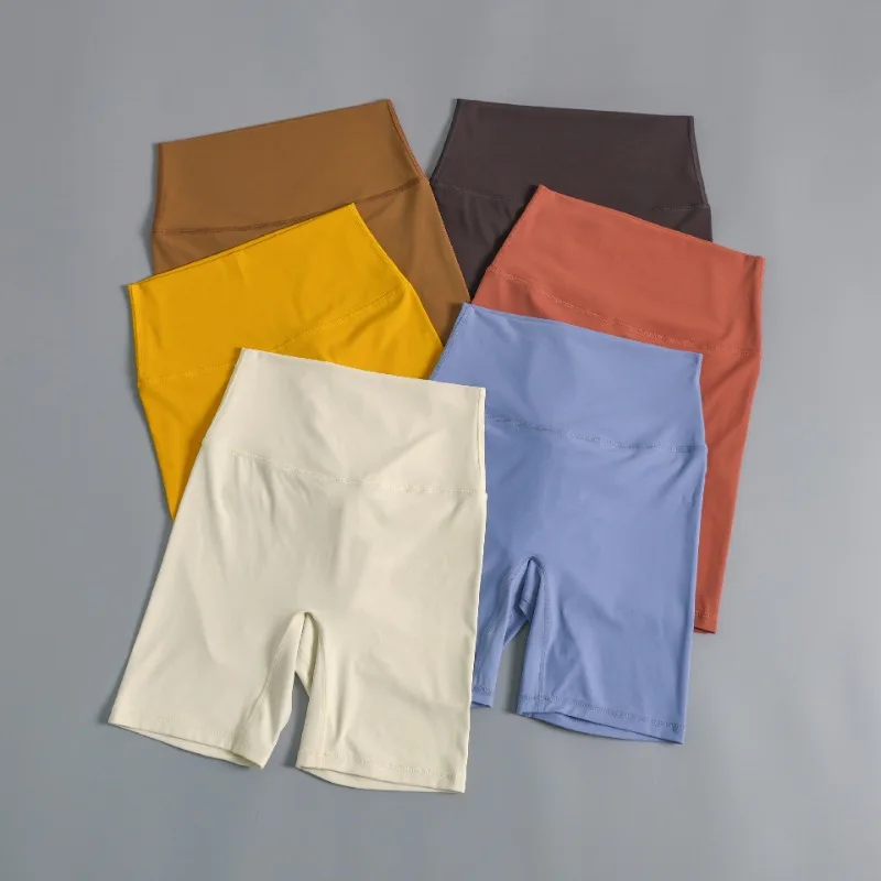 Women Sports Shorts Yoga Shorts Short Legging High Waist Fitness Tight Quick Drying Workout Clothing Cycling Gym