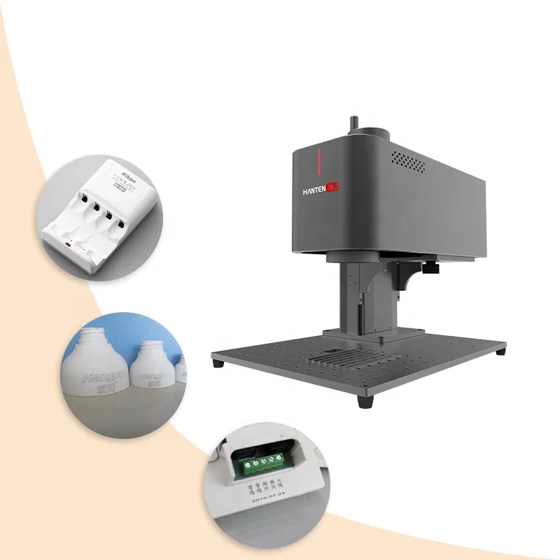 

Semi-hosted 2024 Hot Sale Small Fiber Marking Machine with Rotary 20w Portable Metal Engraving Machine with Great Price
