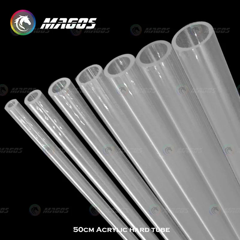 Tubo In Plexiglass Acrilico Trasparente Da 3 Pollici - Diametro 89 Mm, Lunghezza 1 Ft, Ideale Per Raccordi PVC