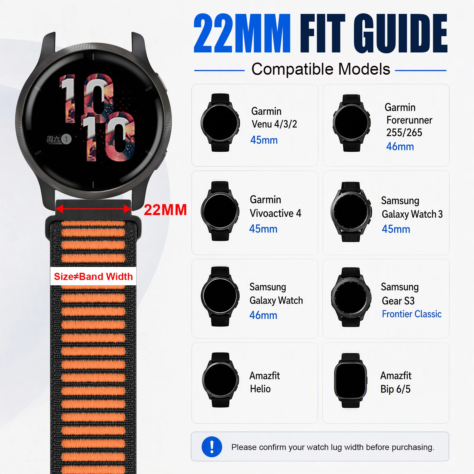 Braided Nylon Watch Strap – Adjustable and Stylish Watchband Bracelet