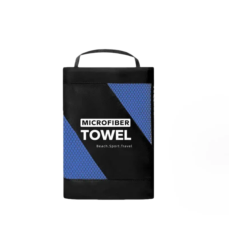 High Quality Microfiber Quick-Dry and Ultra-Absorbent Towel with Portable Bag for Gym, Beach, Yoga, Camping, and Travel