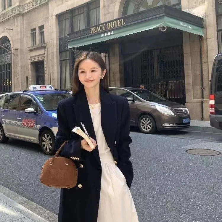 

Классическая Коричневая Кожаная Сумка Элегантный Простой Дизайн Повседневная прочная женская мода