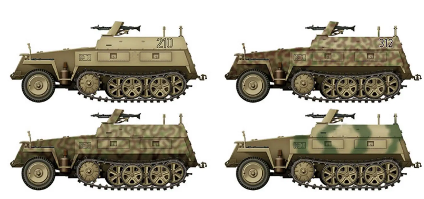 希少　Das individuelle Allgemeine TMN: Preview: le.SPW Sd.Kfz.250/1 Ausf.B (neu) in 35th scale