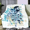 Football star printed picnic blankets r-ronaldo m-massis warm blanket soft and cozy blanket home travel birthday gift 5