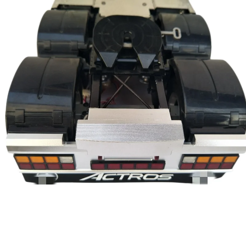 Rear Bumper Lamp CNC LED Tail Light for 1/14 Tamiya RC Truck SCANIA Actros MAN VOLVO Trailer Tractor Tamiya Degree DIY Parts 5