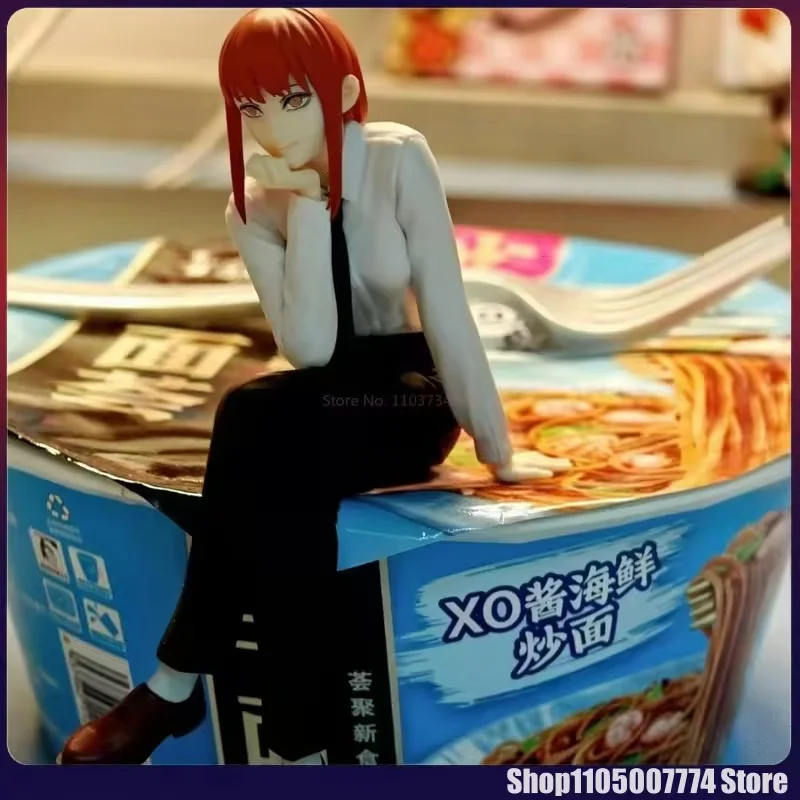 Chainsaw Man Makima Figure 14cm Anime Model Toys For Girl Birthday Gifts