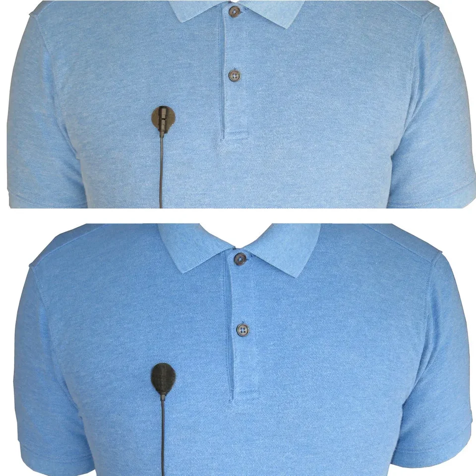 80-Pack Lavalier Microphone Accessories - Stickies & Fabric Discs For Reducing Clothing Noise