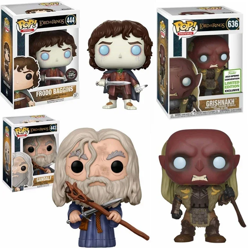 thumbnail image 2 of Funko pop El Señor de LEGOLAS 628# 13# GANDALF 45# 443# los Anillos Greenleaf 46# AZOG 48# BAGGINS Figura de juguete coleccionable, 2 of 5