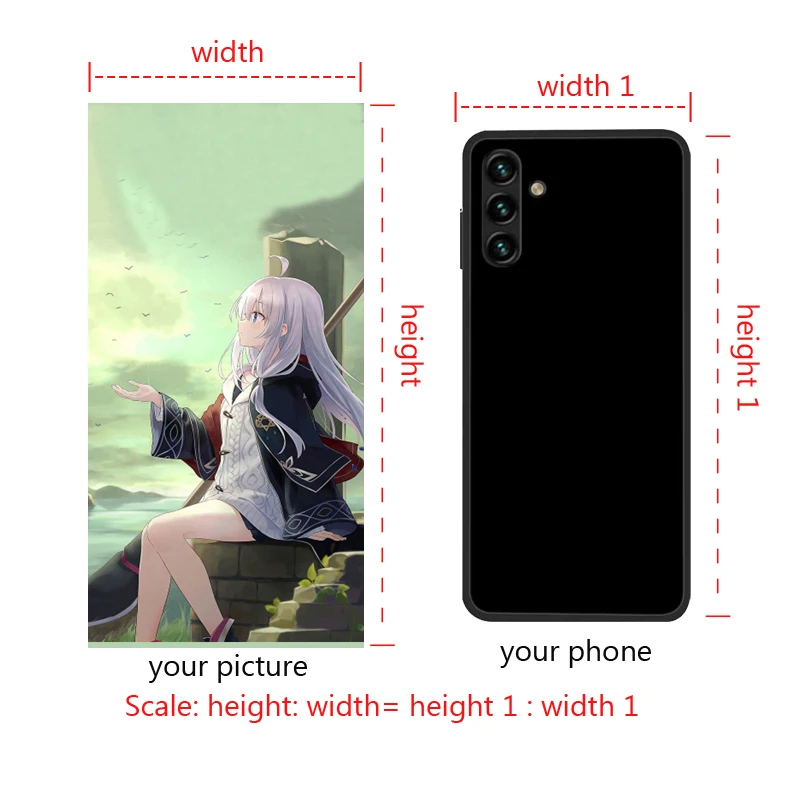 Personalized DIY Photo Customized Silicone Phone Case - Add Your Text & Image