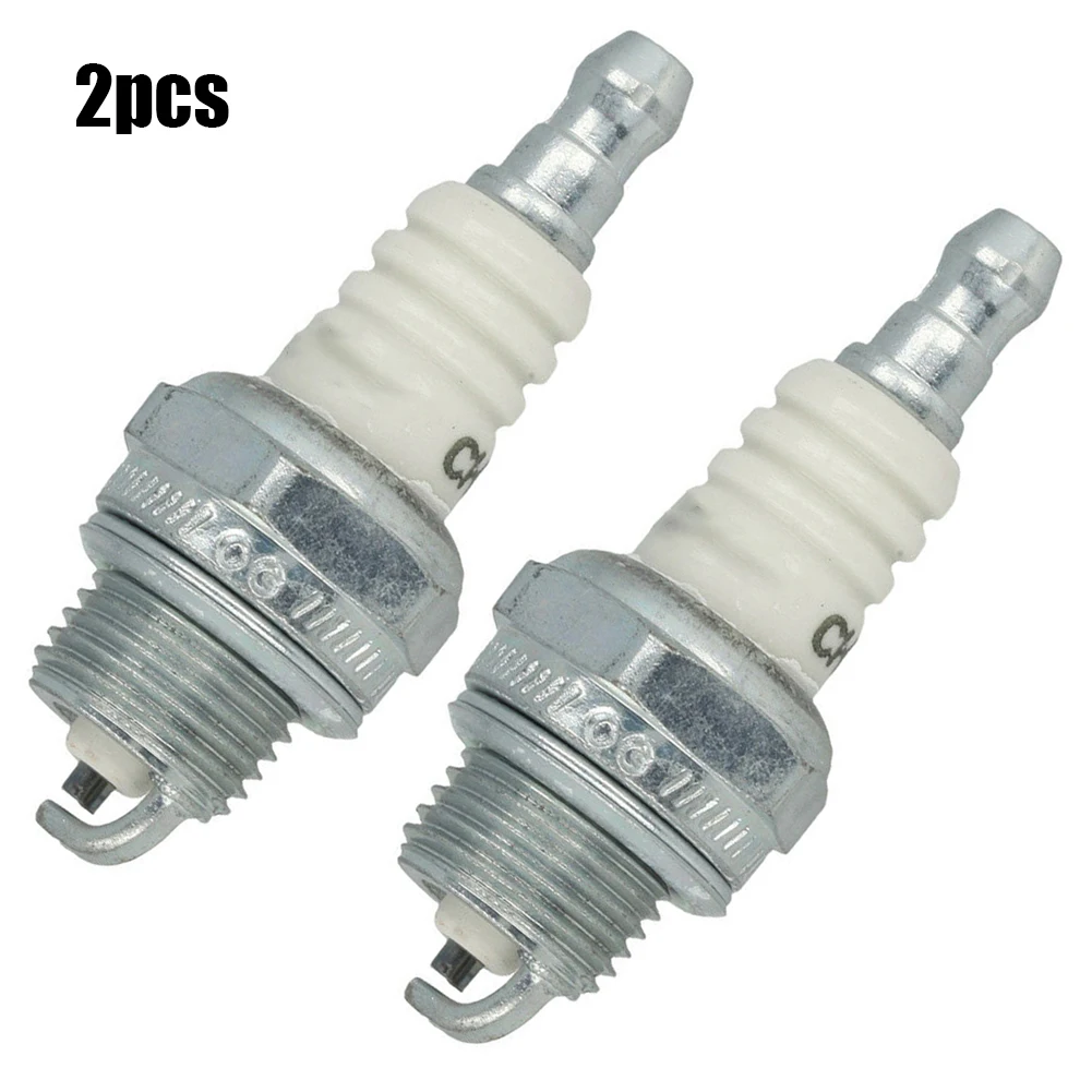 2Pcs For Champion RCJ7Y Spark Plug MULTIPACKS 9494 94942 94945 949410 949450 Lawn Mower Parts Accessories Garden DIY Tool best corded hedge trimmer