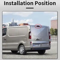 AHD 1080P Waterproof IR Night Vision Vehicle Rear View Reversing Brake Light Camera For Opel Vivaro 2014 Renaul Trafic 3 - Image 2