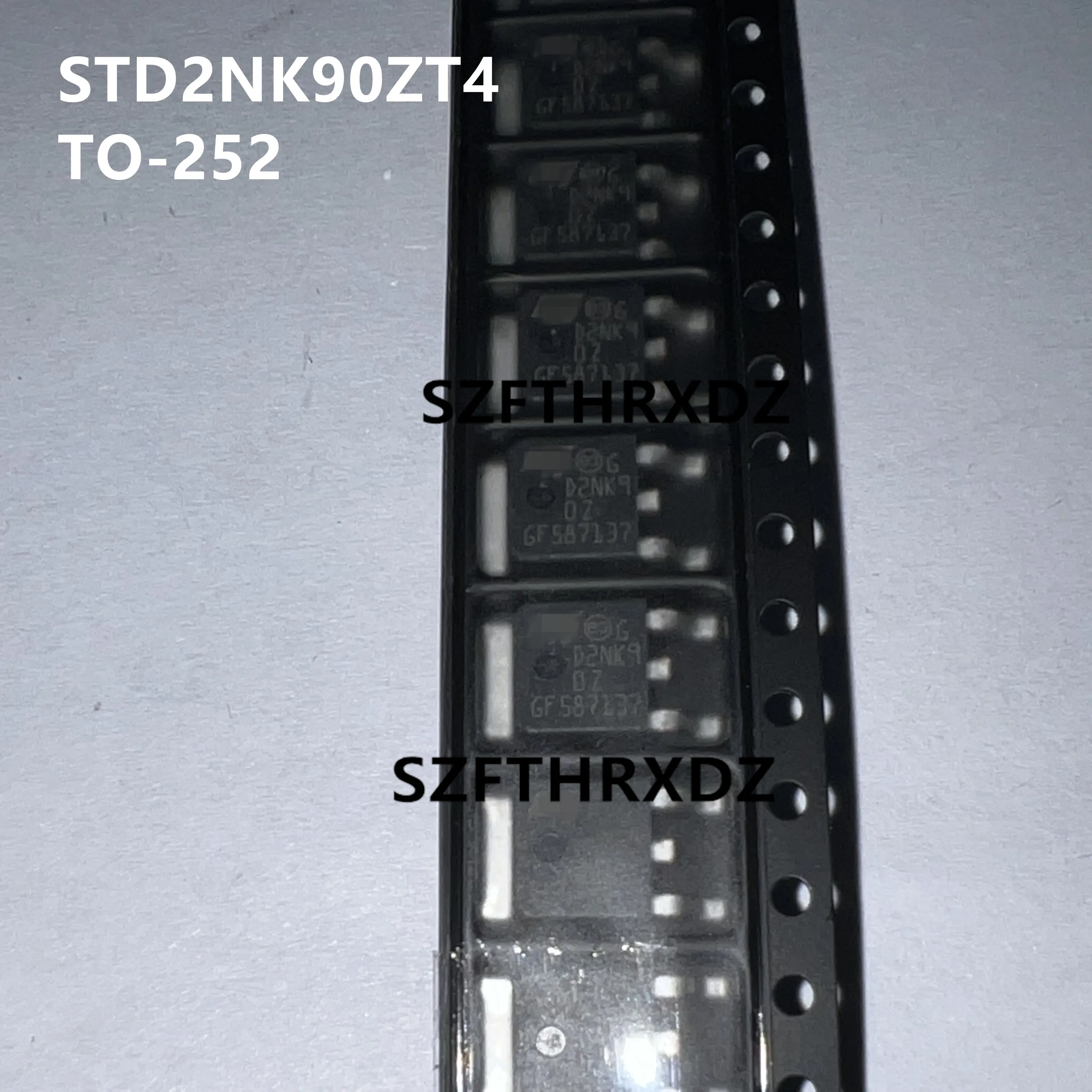 

10 шт. 100% новый импортный оригинальный STD2NK90ZT4 D2NK90Z TO-252 900V-5W-2.1A
