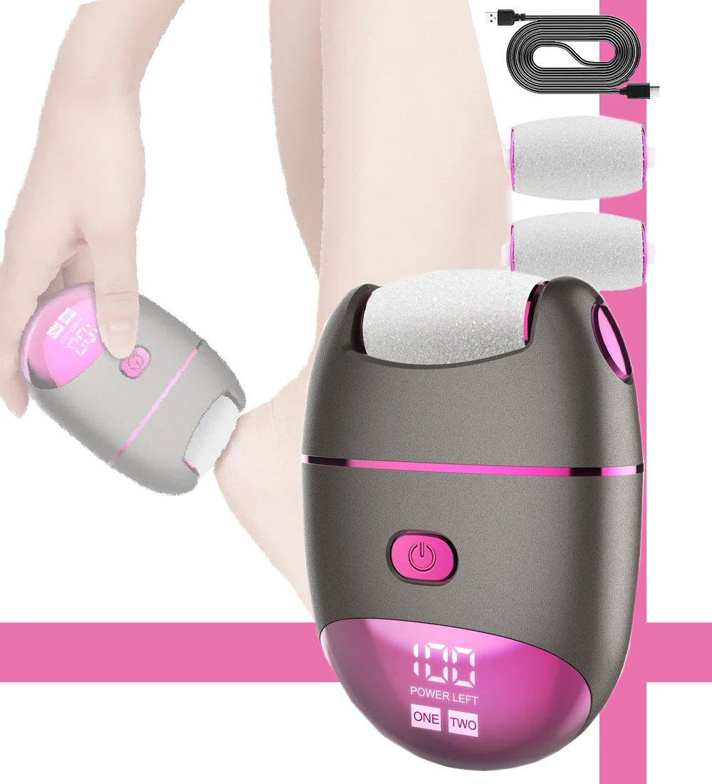USB Electric Foot Grinder Callus Remover Clean Tools for Heels Hard Dead Skin Removal Portable Daily Care Foot File dust box collector for electric hammer screwdriver dust removal universal dust free drilling tool portable clean accessories