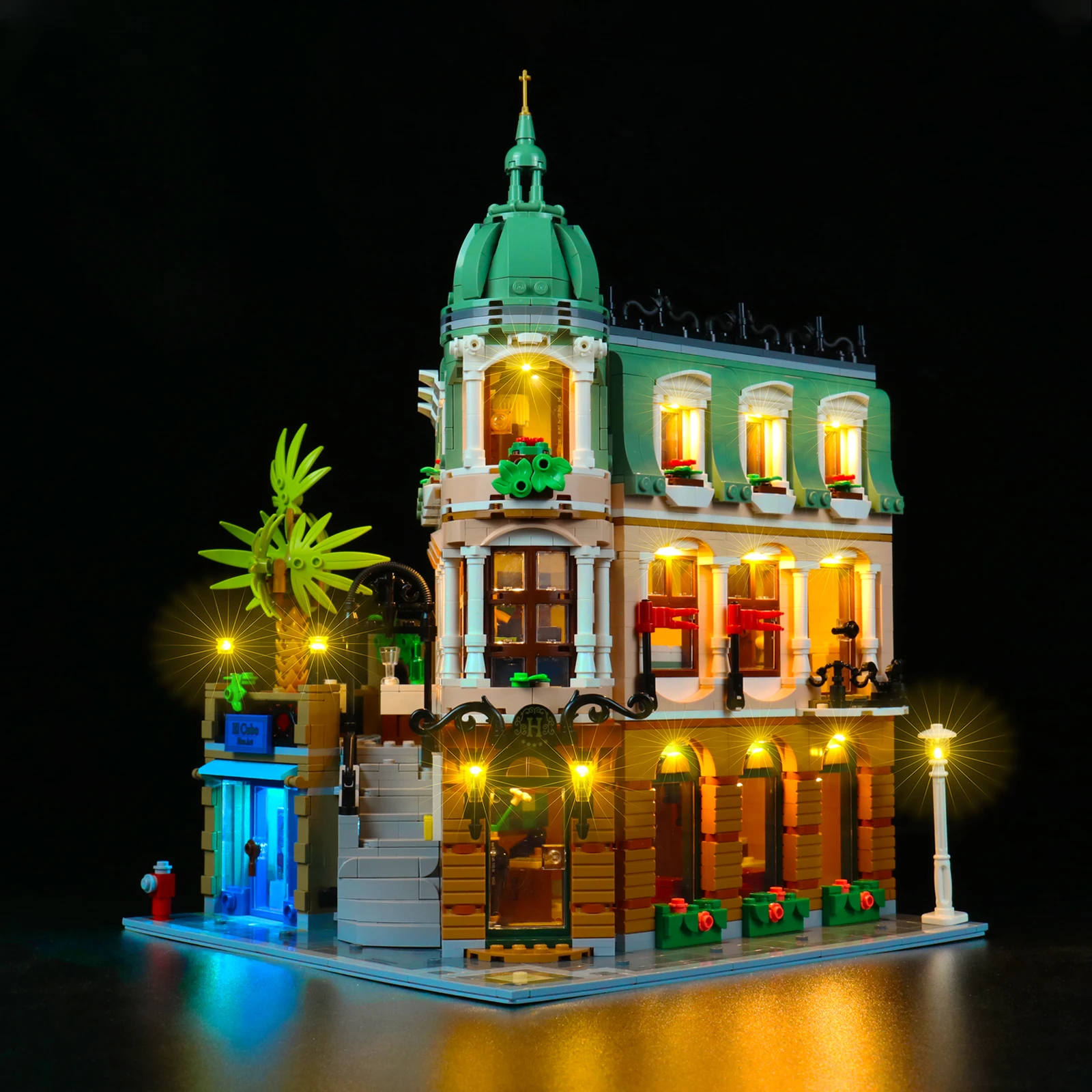 

BrickBling Led Light Kit For 10297 Boutique Hotel Collectible Building ( NOT Include Bricks Model )