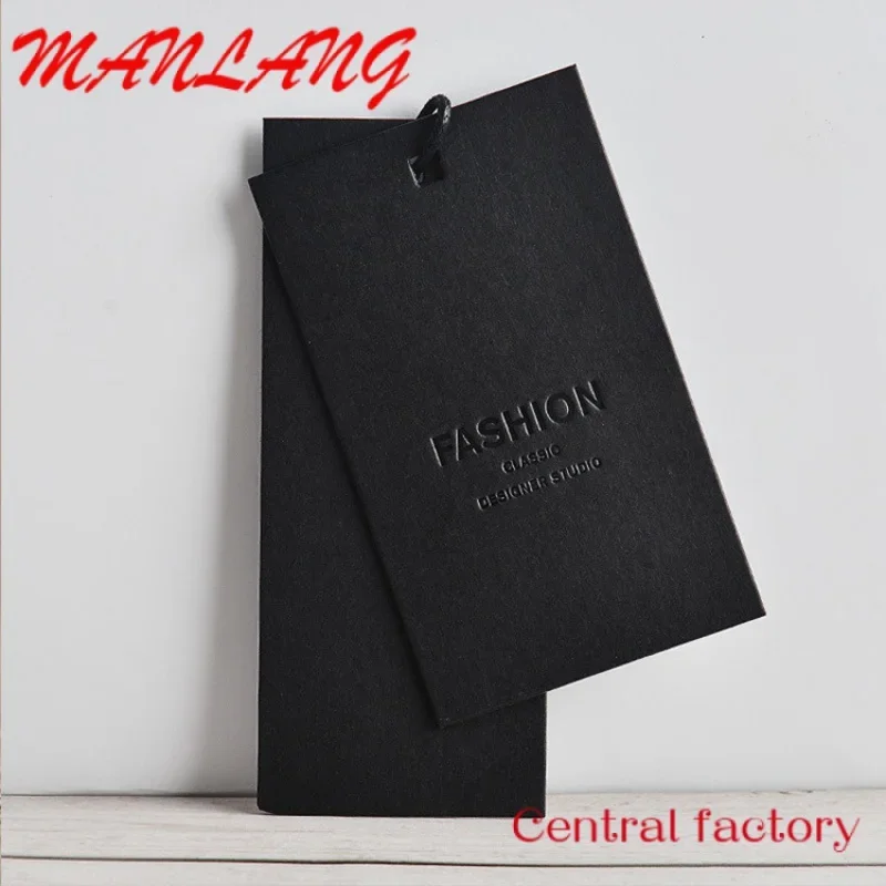 

Пользовательские высококачественные пользовательские собственные брендовые тисненые логотипы пластиковые подвесные этикетки герметичные этикетки для часов