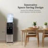 Top Loading Hot and Cold Water Dispenser - Water Cooler for 5 Gallon Bottles and 3 Gallon Bottles - Includes Child Safety Lock - 6