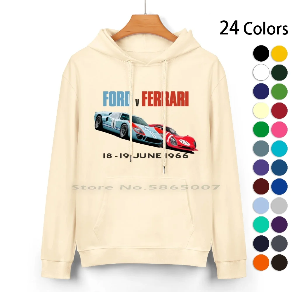 

V 1966 Pure Cotton Hoodie Sweater 24 Colors V Gt40 1966 330 P4 Vintage Race Vintage Gt40 Art Gt40 Art Race Art 24 Hours