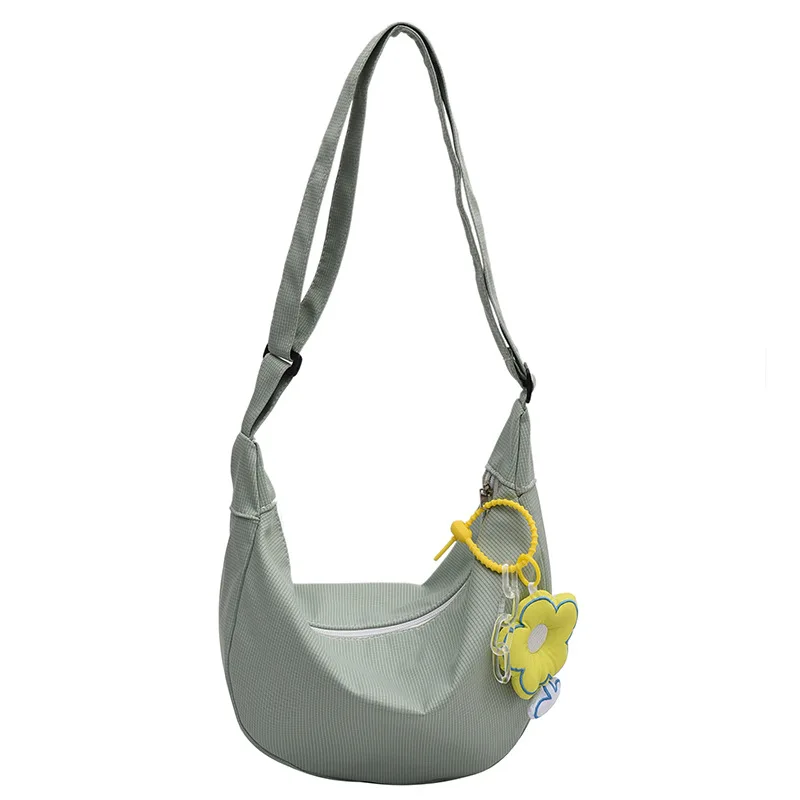 

Fashion Nylon Waterproof Crossbody Bags for Women Simple Men Shoulder Bags Lightweight Female Travel Shopper Bag 2023 New Purses