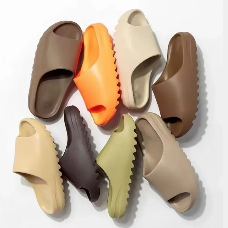 Summer EVA Slippers – Lightweight Open-Toe Sandals with Soft High Bottom, Indoor and Beach Slides for Men and Women, Sizes 36-47 Beach Footwear Flip-flops