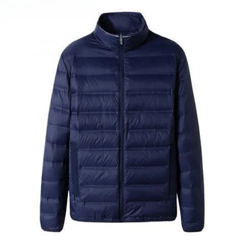 Navy blue stand collar [hot seller] - only 2% left!