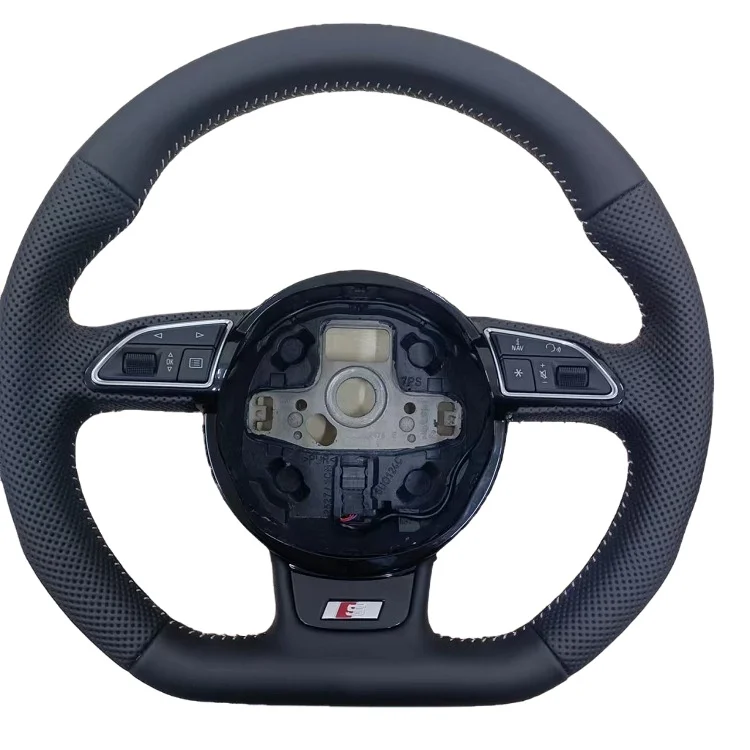 

Upgrade Steering Wheel Modification for Audi A4 A6L A5 A7 Q3 Q5 S4 S5 S6 S7 Dedicated Flat Steering Wheel Design