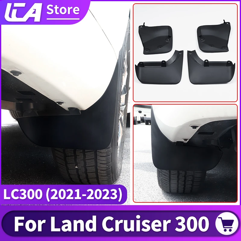 

For 2021 2022 2023 Toyota Land Cruiser 300 Lc300 Modified Accessories Front and Rear Fender Splash Shield Body Kit ZX VXR GX