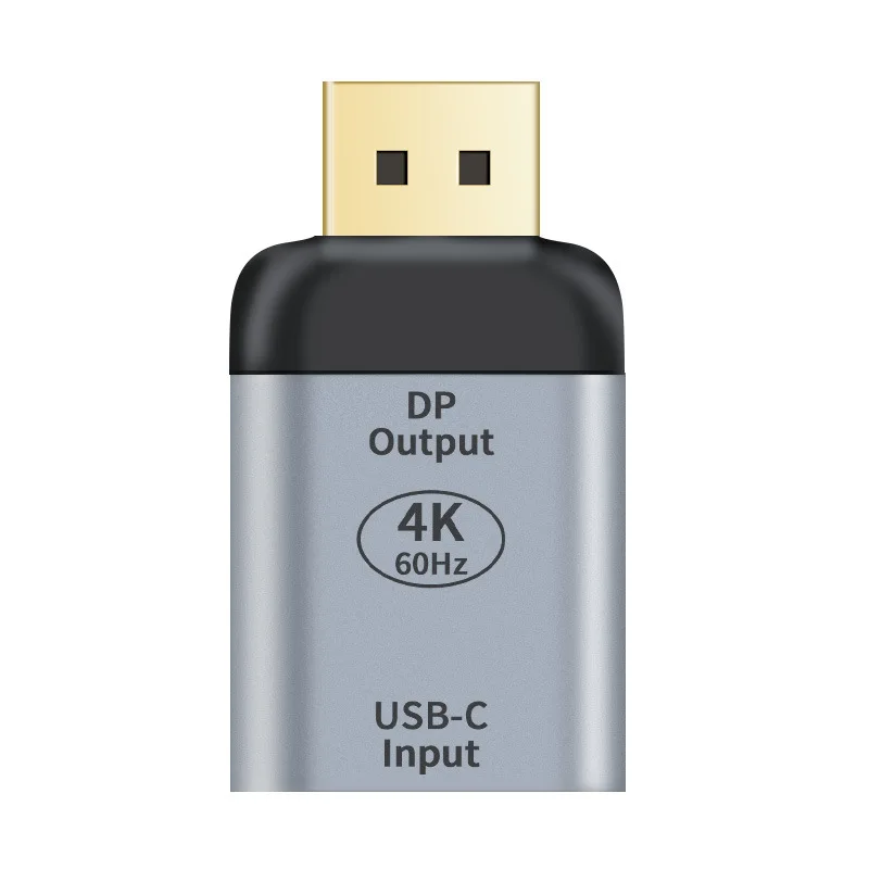 Usb tipo c para Hdmi Adaptador dp Compatível Conversor para Celular Macbook Pro Air Laptop Fêmea para Macho 4k 60hz - Imagem 2